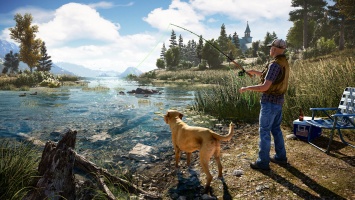 Расширенный фрагмент геймплея Far Cry 5 - стрельба, взрывы и рыбалка