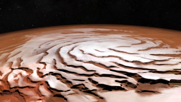 На Марсе обнаружили снежные бури