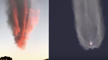 Жителей Бразилии напугали зловещие оранжевые облака