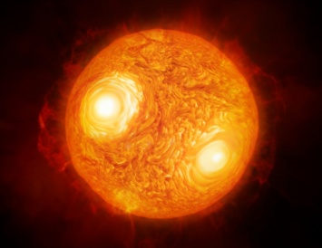 В сети появилось первое детальное изображение звезды Антарес