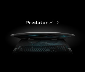 В России вышел ноутбук Acer Predator 21 Х за 699 990 рублей