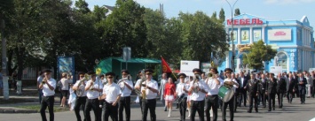 В Павлограде шахтеры прошли маршем по центральным улицам города