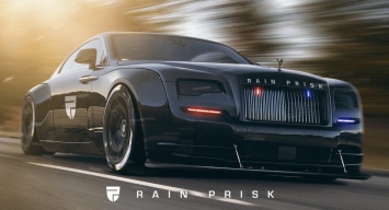 Rolls-Royce Wraith превратили в полицейский спорткар