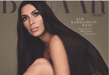 Ким Кардашьян блистает на страницах Harper’s Bazaar в образе Шер (ФОТО)