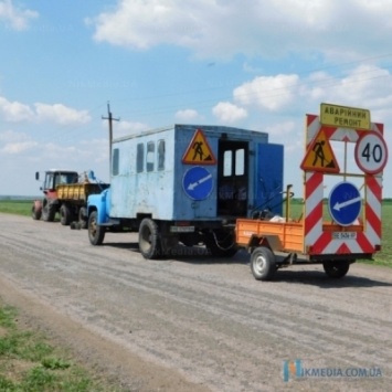 На автодорогах Николаевщины запланированы дорожные работы