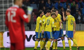 Беларусь - Швеция 0:4 Видео голов и обзор матча
