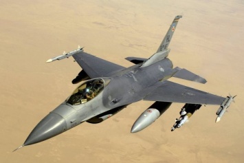 F-16 потерпел крушение в США