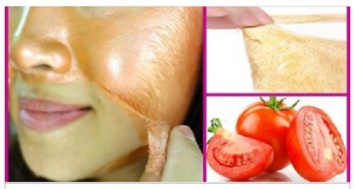 Один помидор может удалить все нежелательные волосы с лица