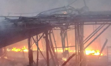 В Киеве ночью горел ресторан - есть пострадавшие