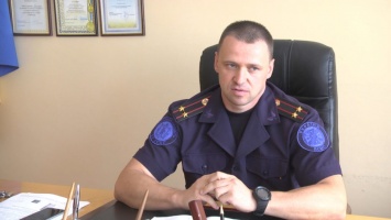 Спасатель из Запорожской области получил звание подполковника за спасение пьяного пляжника