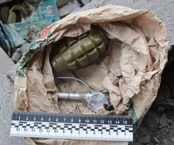 В Киеве возле ж/д вокзала обнаружили гранату