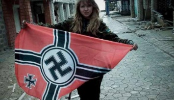 В столкновениях у одесской стройки пострадала известная неонацистка