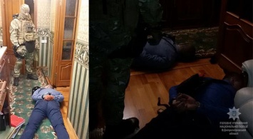 В Днепре полиция с участием спецназа КОРД задержала преступную группу, которая похитила человека