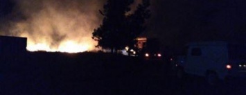 Ночью в Херсонской области случился пожар