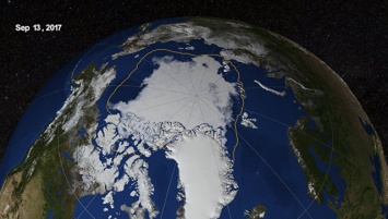 НАСА: сокращение льдов Арктики летом достигло рекордных значений