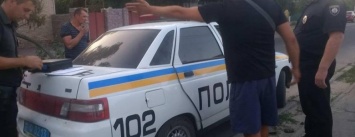 На Херсонщине полиция задержала пьяного неадекватного водителя (видео)