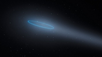 "Хаббл" нашел уникальную комету, состоящую из двух половинок