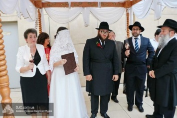 В Днепре состоялась шикарная еврейская свадьба (ФОТО)