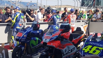 MotoGP: Сенсация в Арагоне - Виньялес, Лоренцо и Росси на первой стартовой линии