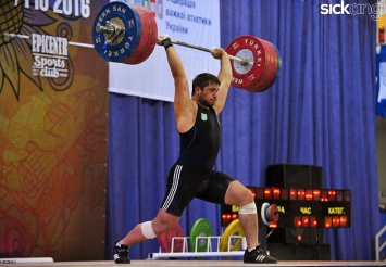 Константин Рева стал призером чемпионата Украины по тяжелой атлетике