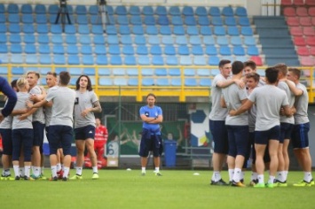 «Динамо» U-19: тренировка накануне матча с «Интером»