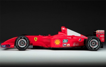 Ferrari F2001 Шумахера будет продана на аукционе