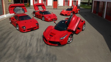Самые крутые суперкары Ferrari всех времен