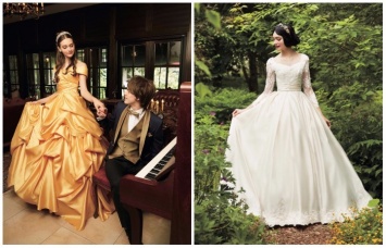 «В чем вышла замуж Белоснежка»: Сказочная коллекция свадебных платьев «а-ля принцесса Disney», покоряет интернет
