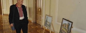 Художник из Славянска организовал выставку картин в Верховной Раде Украины