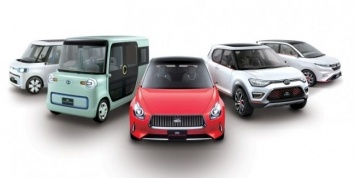 Новинки Daihatsu в Токио: минивэн, седан, кроссовер и два кей-кара