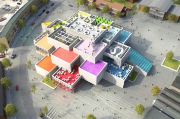 Гигантский конструктор LEGO - здание, в котором могут играть и дети, и взрослые