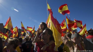 По всей Испании прошли демонстрации за единство страны