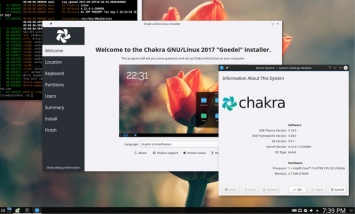 Выпуск дистрибутива Chakra Linux 2017.10