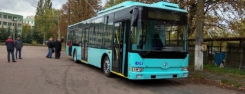 Чернигов получил первый из пяти новых троллейбусов, закупленных в этом году