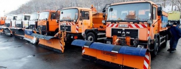 В Киеве к зиме подготовлено более 340 снегоуборочных машин
