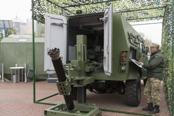 В Киеве показали достоинства нового минометного комплекса "Барс-8ММК"