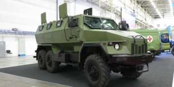 В Украине состоялась премьера новейшего медицинского бронеавтомобиля «Варта»