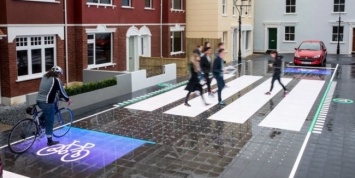 Интерактивный пешеходный переход - будущее автомобильных дорог