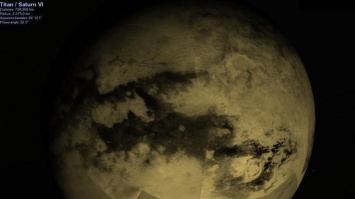 Астрономы обнаружили на Титане метановые грозы и дожди