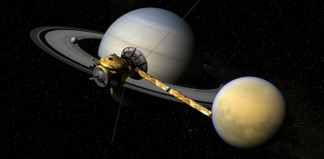 На Титане идут дожди из жидкого метана