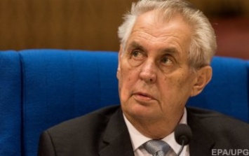 Чешские депутаты призвали Земана извиниться перед Украиной