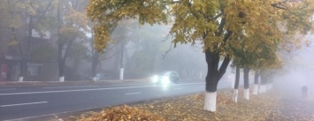 В туманную ночь мариупольские водители старались быть аккуратными (ФОТО)