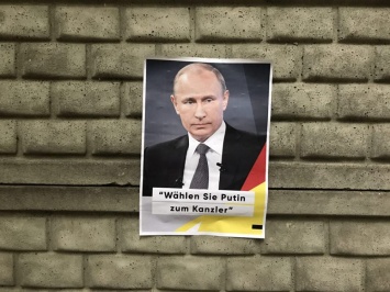 Немецкие протестанты симпатизируют Путину и России, презирая США и Украину
