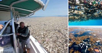 Шокирующие фото о том, что делают с морями все эти пластиковые бутылки и пакеты