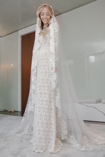 3 свадебных платья Valentino Харли Виера-Ньютон
