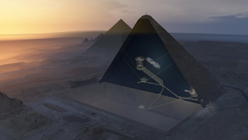 Физики нашли предположительную "тайную комнату" в пирамиде Хеопса