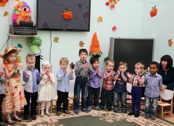 В Одесском Доме ребенка провели яркий осенний праздник. Фото