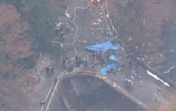 В Японии разбился грузовой вертолет, погибли четыре человека