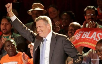Билл де Блазио переизбран мэром Нью-Йорка
