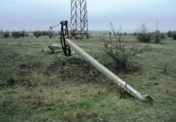 «Металлисты» обесточили часть Никопольского района
